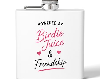 Funny Golf Flask for Women | Personalized Golf Gift for Her | Birdie Juice Flask | Custom Ladies Golf Flask | Golf Gifts for Women