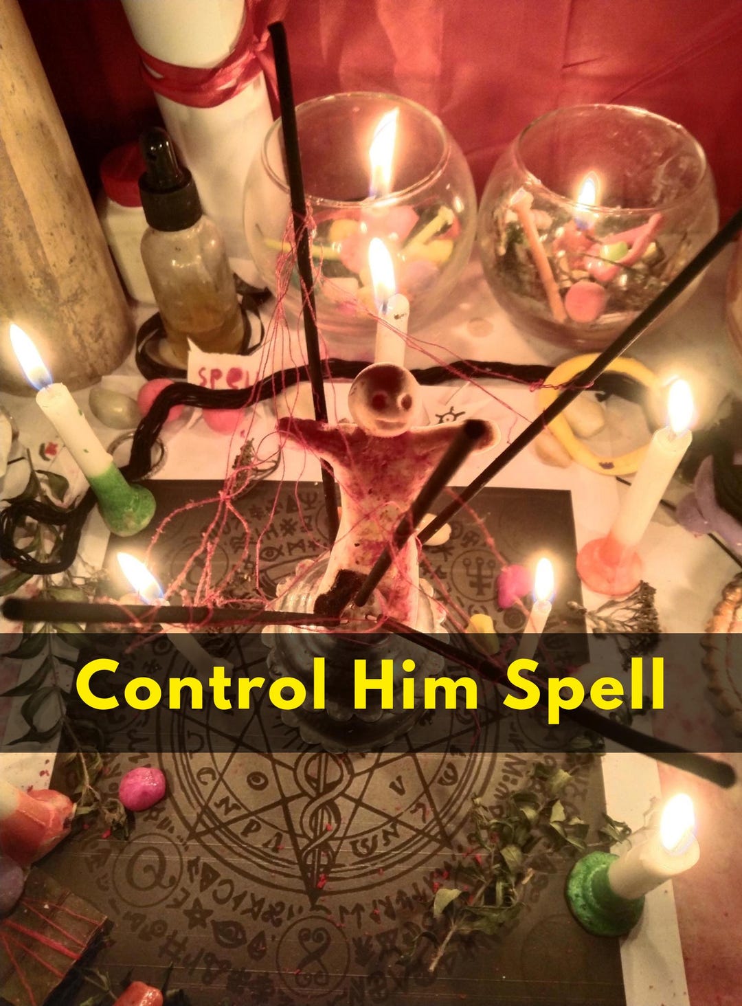 Hand Control Spell Control Him Spell - Dominate Mind & Influence Your Partner for ...