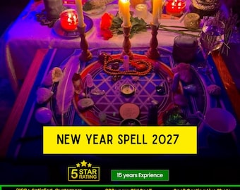 New Year Spell 2027, New Beginnings, Manifestation Spell | Witches New Year Fresh Start Casting