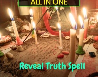 Reveal Truth Spell – Expose Lies, Force Honesty, Clarity Ritual
