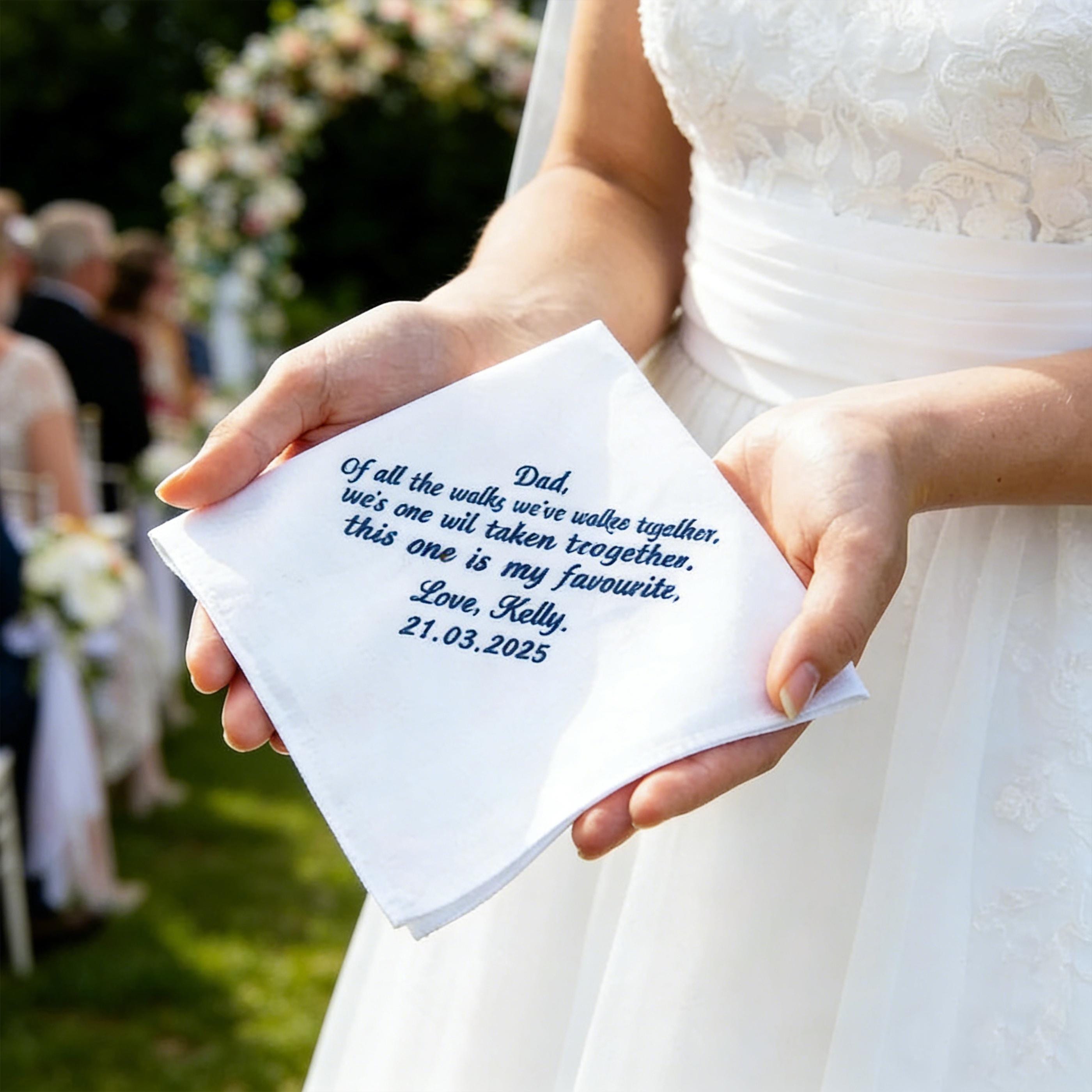 Wedding Handkerchief Gift