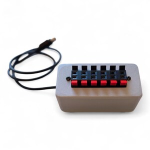 Breakout Box for Neptune Apex Six Push Terminals Integrated Mounting Bracket