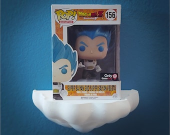 Flytande molnhylla för vinylfigurer och samlarobjekt, väggdisplayhylla, kawaii rumsdekor