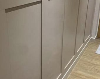 Panelling posts to create your own wall of Georgian style wall panelling 1.15m high PLUS other sizes available! Create A Feature Wall