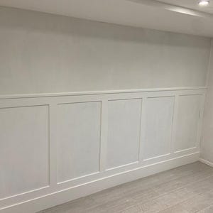 低価格のMDF塗装可能壁パネルキット - DIY設置 - オプションのトップキャップ