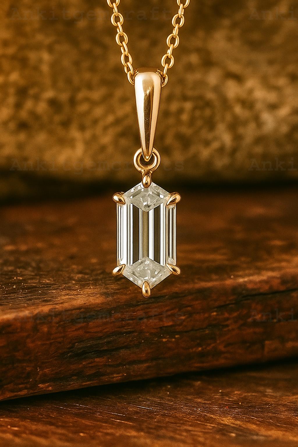 Solitario con Diamante Maissanite da 1 carato