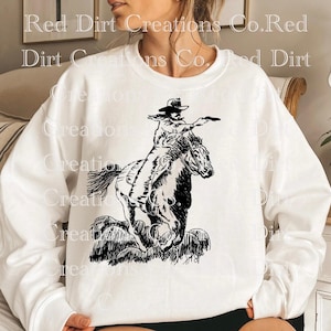 10 Western Drawings Digital Designs For Crewnecks, T-shirts, Tumblers, Stickers, Engravings, and more! Svg, Png, Jpg, and Pdf