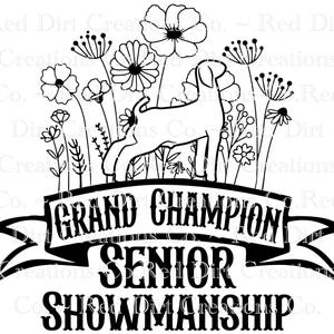 Flower Livestock Show Complete Awards as a Digital File