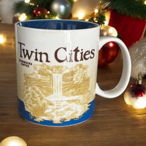Starbucks Twin Cities Mug Global Icon City Collector Series 2011 16oz Cup