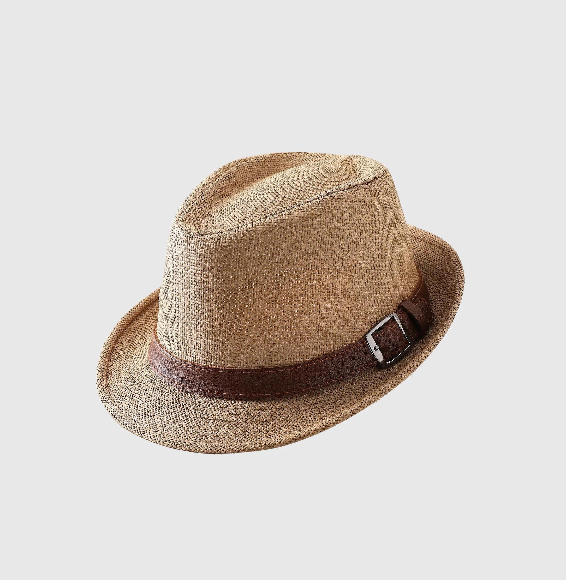 Gatsby Mens Ribbon Fedora Hat, Elegant Jazz Age Hat for Men  display picture 1