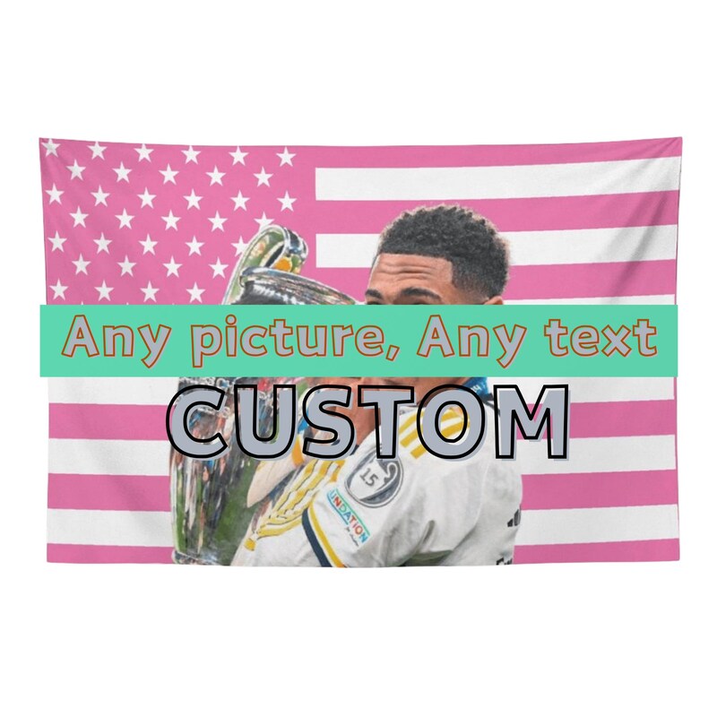 Pink Flog Custom Pink America Flag - Etsy