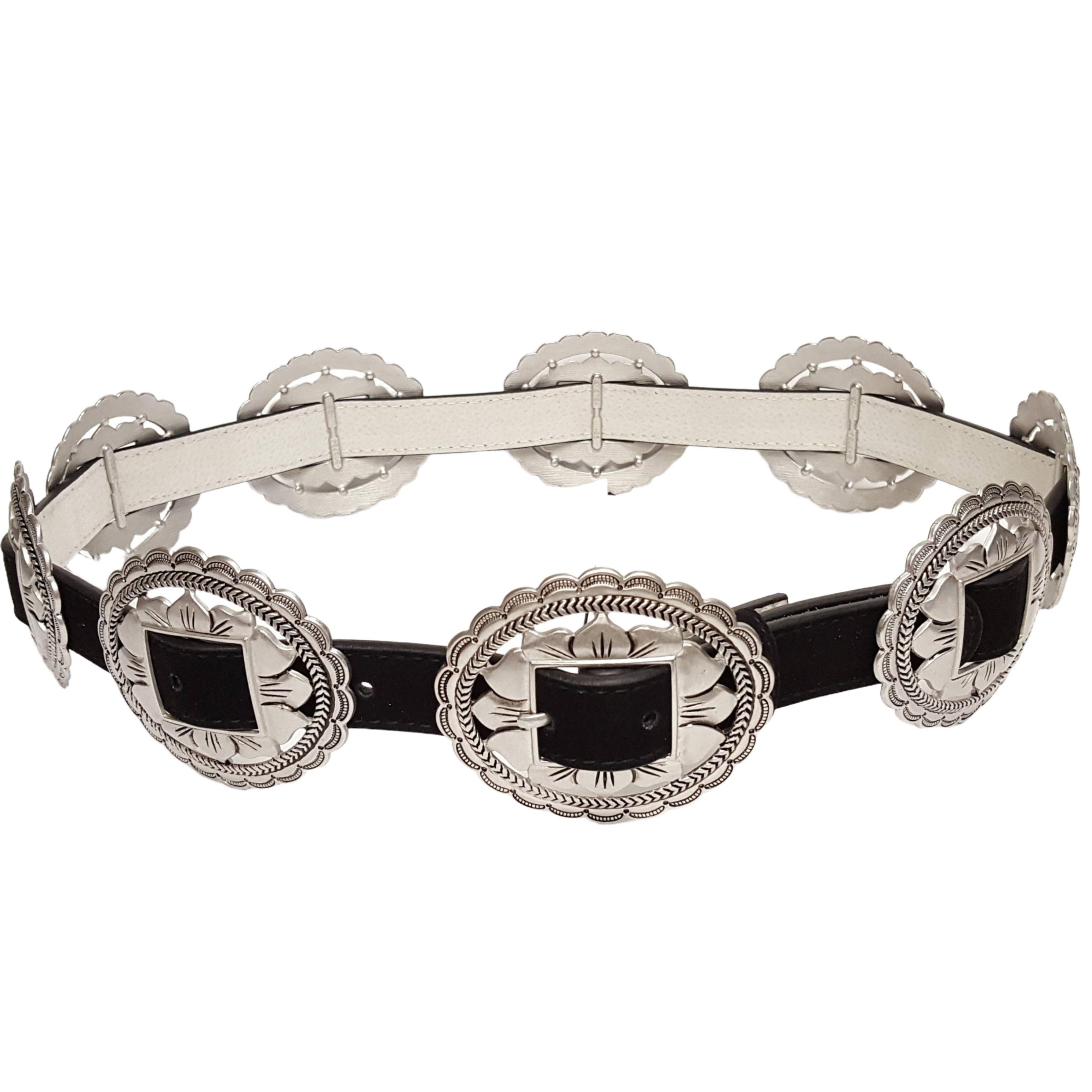 Womens Leather Belts With Conchos - Etsy