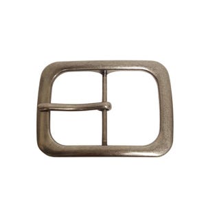 Wide Width Rectangular Center Bar Buckle