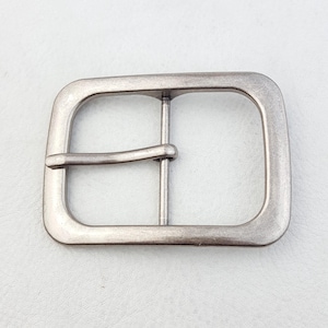 Wide Width Rectangular Center Bar Buckle