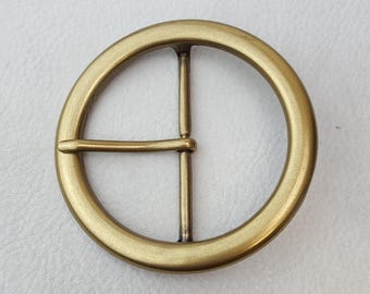 Wide Width Round Buckle