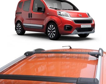 Rails de toit pour Fiat Panda 169 2003-2012 | Système de rails de toit latéraux en aluminium - France