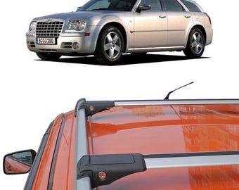 Roof Rack Cross Bars Set For Chrysler 300C Touring 2004-2010 Silver set