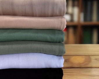 Ultra Lightweight Rayon Jersey Knit Fabric: T-shirts & Tops Breathable Apparel (By The Yard)