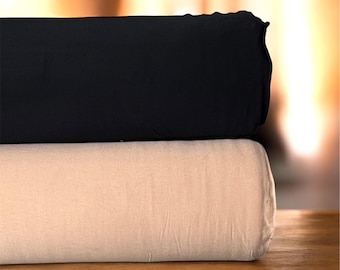 Sustainable Jersey Containing TENCEL™ Micro Modal | Knit Fabric | Soft Stretch, USA Made | By the Yard