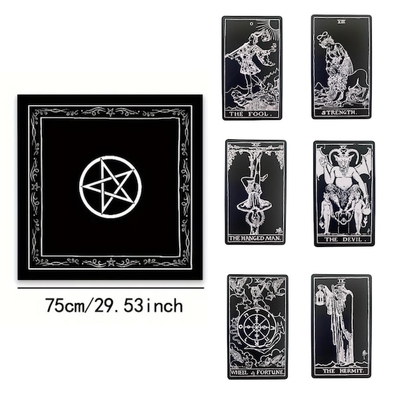 Black Original Tarot – Waite-smith Classic - Limited Black & White