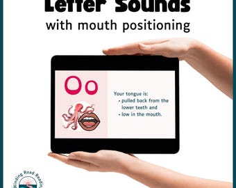 Letter Sounds Help for Kids | Scripted Digital Lesson with Mouth Positioning | Science of Reading