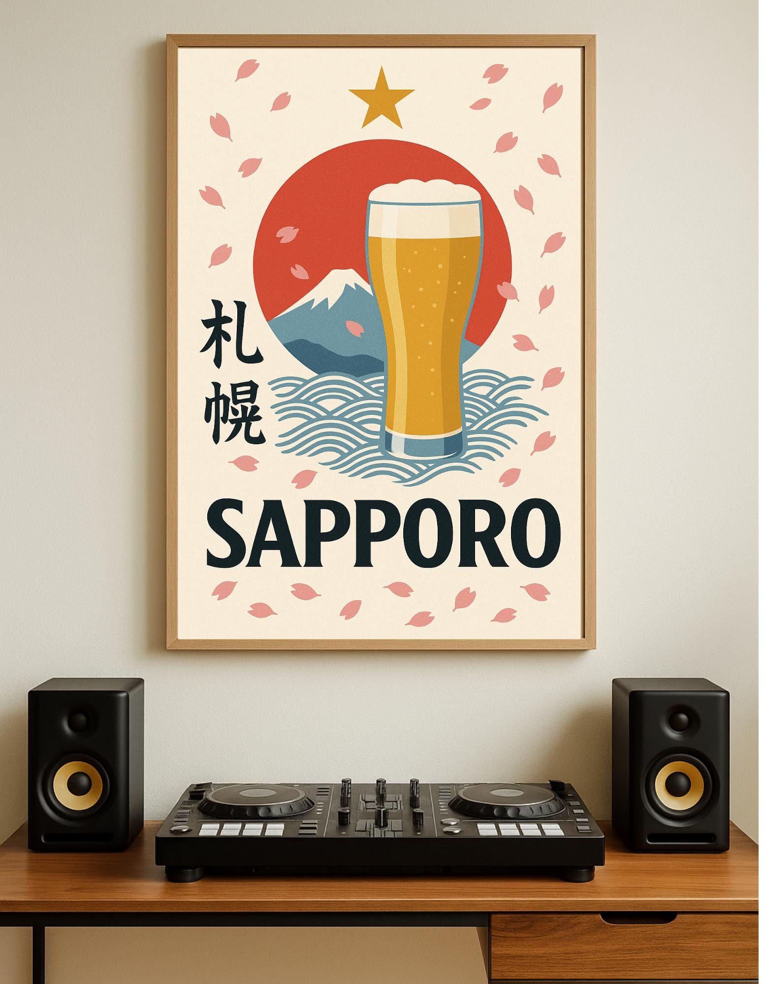 Sapporo Beer - Etsy
