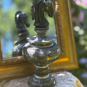Decorative knight chess piece