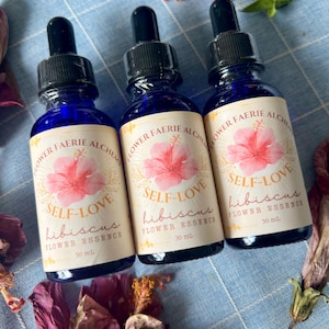 SELF-LOVE Flower Essence | Hibiscus | Love Ritual | Divine Feminine Energy | Heart Opening