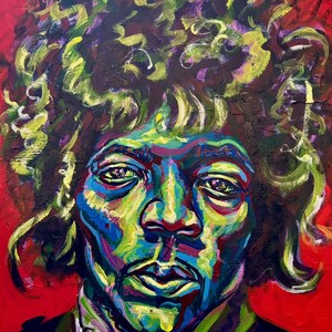 Jimi Hendrix Art Print