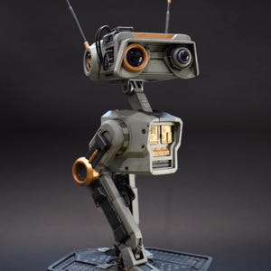 BD | Eine Droid Fan Art Figur zum Sammeln - Handbemalt oder Unbemalt DIY | Harz Modell Geschenk für Sammler