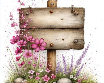 25 JPG Spring Floral Boots Clipart Bundle | Watercolor Cottagecore Garden Flower Illustrations | Junk Journal Sublimation Designs