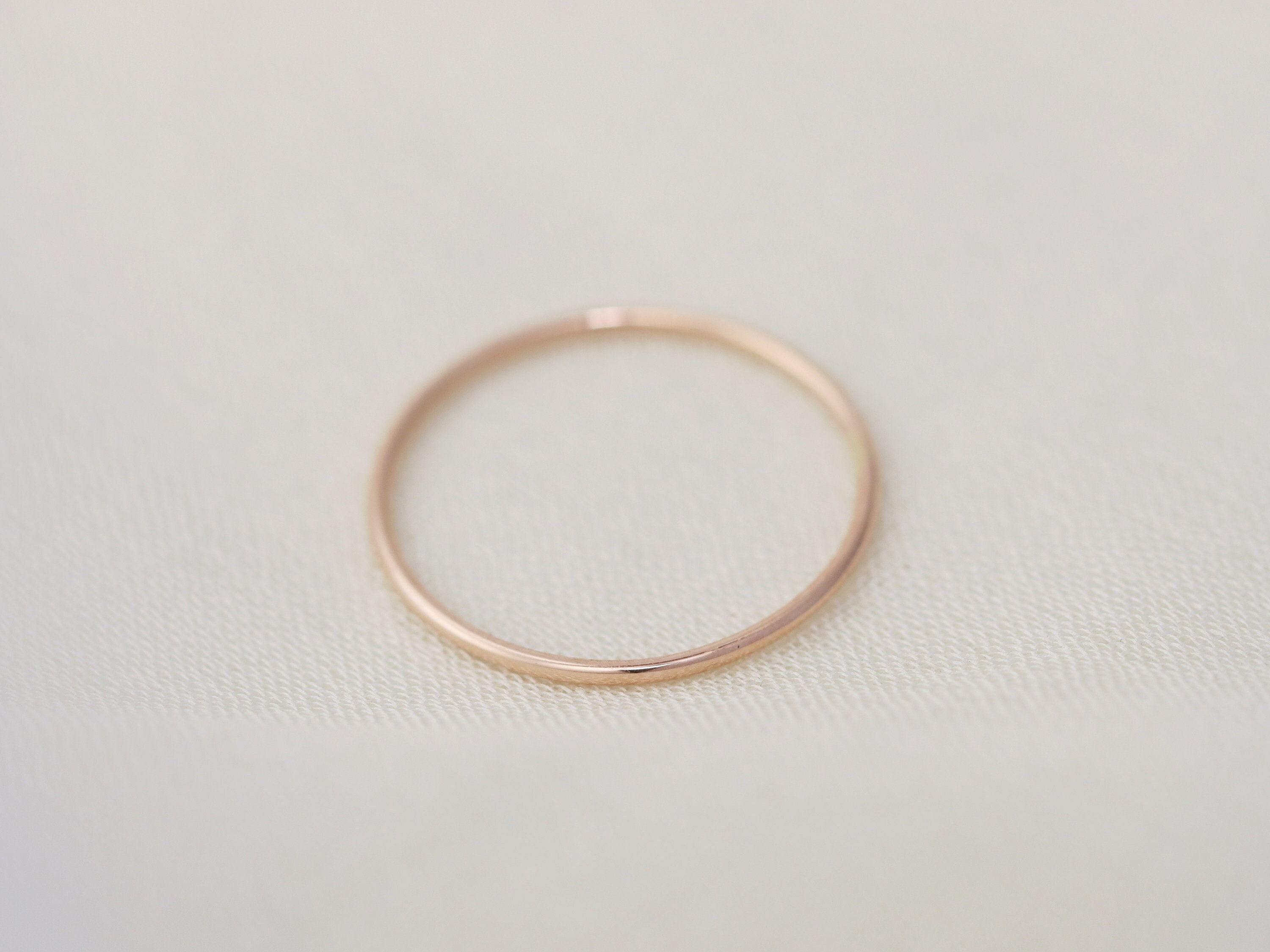 Plain Flat Wedding Band 14k Polished Gold Comfort Fit Ring