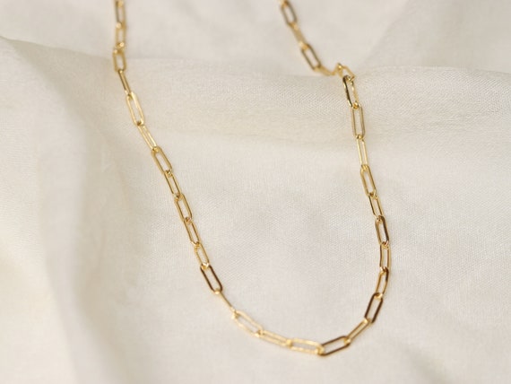 14K Gold Mini Lock Necklace: Silver Cuban Chain - Charms & Locks | J. Landa