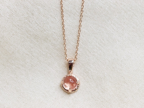 Circe Pendant - Oregon Sunstone & Sterling Silver or 14k Gold, Greek Mythology Inspired Jewelry