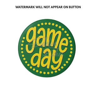 Custom College Pin Buttons, College Spirit Accessories, Sports Fan Badges, Unique Gifts for Students, Game Day Essentials