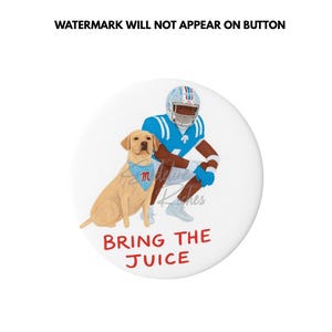 Ole Miss Game Day Buttons | Gameday Pins | College Football | Tailgate Pins | Rebels Gameday Pinback Buttons | University of Mississippi