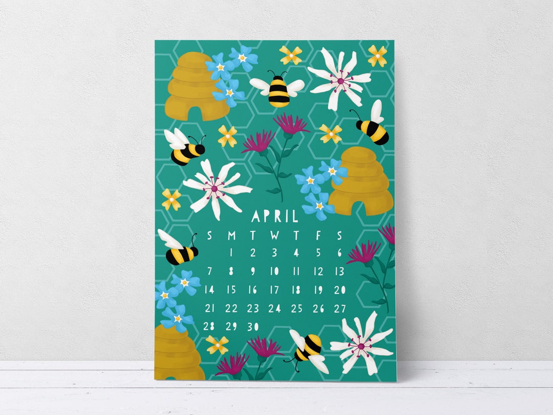 2024 Desk Calendar // Calendar Refill // 2024 Calendar // Etsy Australia