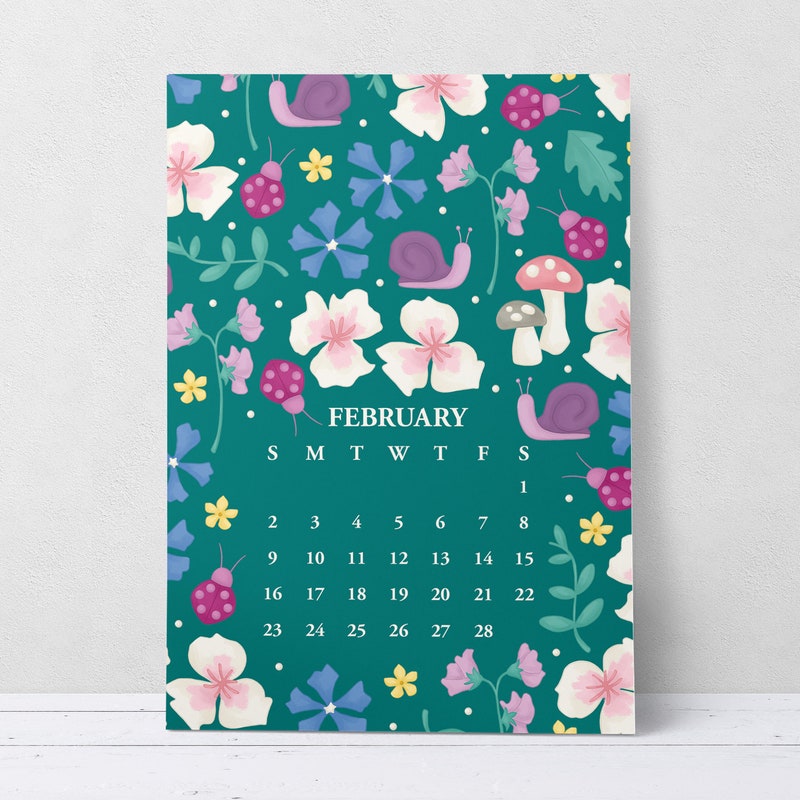 2025 Desk Calendar Etsy