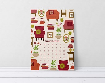 2027 Colorful Desk Calendar