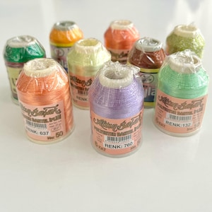 Altinbasak & Leylak Polyester Crochet Thread; Oya Lace and Embroidery, 20g