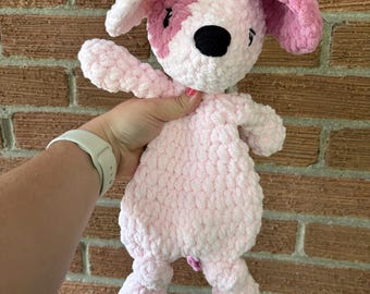 Crocheted Puppy Lovey: Handmade