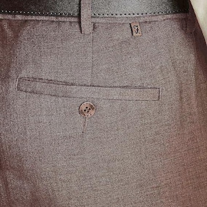 Farah Men's Classic Trousers | Taupe | Size - 40in x 29in