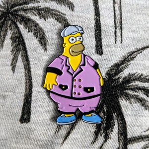 The Simpsons Chanel Suit Homer Enamel Pin