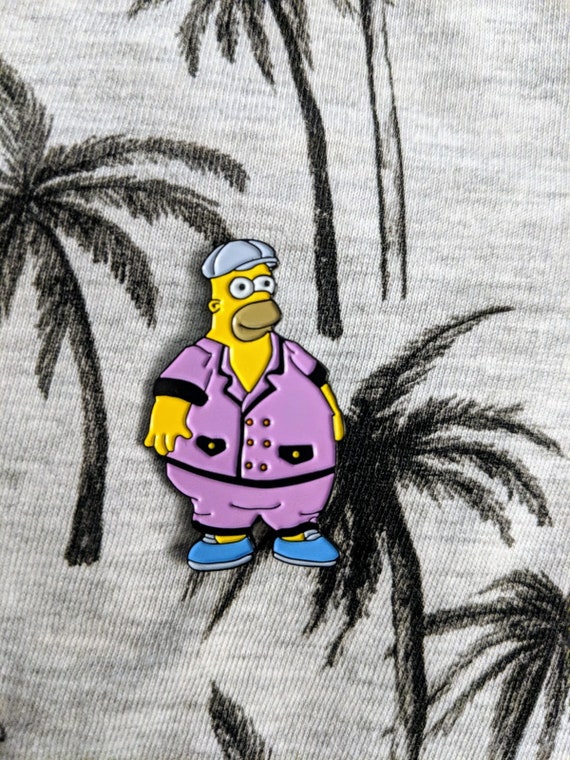 The Simpsons Chanel Suit Homer Enamel Pin 