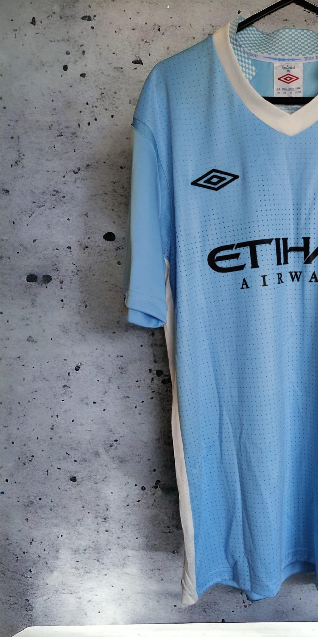 2011-2012 マンチェスター・シティ レトロ サッカーシャツ サッカー