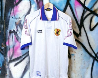 1998 Japan away white retro football shirt Nakata world cup 98