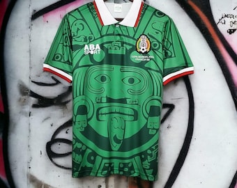 Maglia da calcio retrò dei Mondiali di calcio del Messico 1998