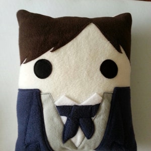 Mr Darcy, Pride and Prejudice, Jane Austen pillow, plush, cushion