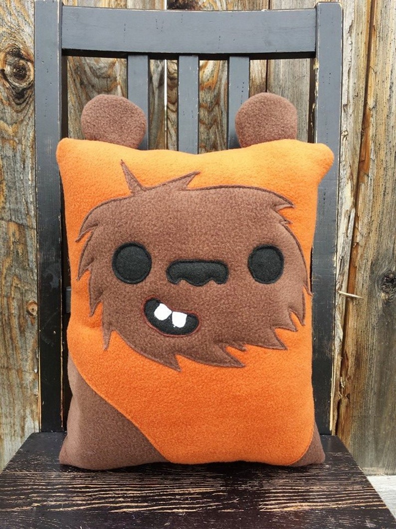 Ewok, star wars, pillow, cushion, gift image 1