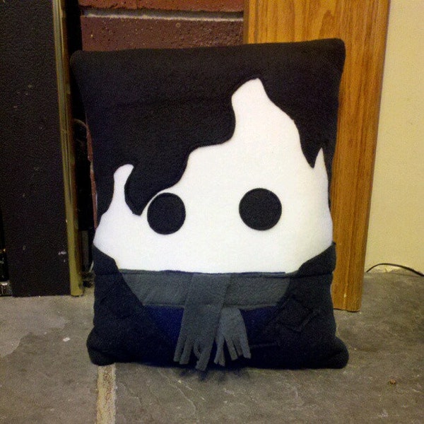 Handmade Sherlock Holmes Plush Pillow: Geek Home Decor